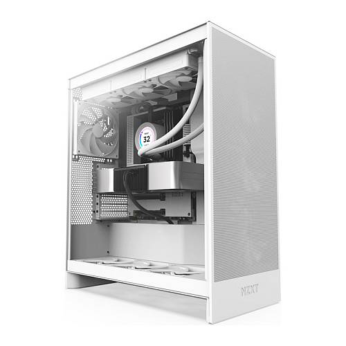 NZXT H7 FLOW ALL White Glasf. CM-H72FW-01