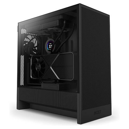 NZXT H5 FLOW ALL Black Glasfenster CC-H52FB-01