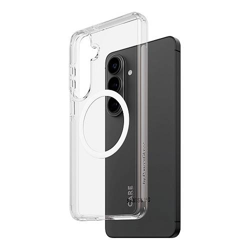 CARE Urban Explorer Case Clear w. White Qi Samsung Galaxy S26+