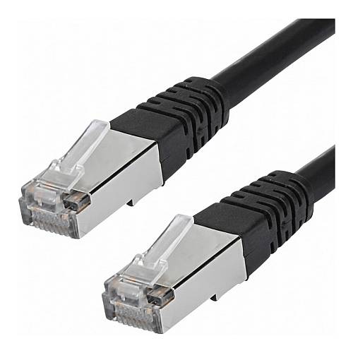 Patchkabel CAT5e RJ45 F/UTP 2m Black