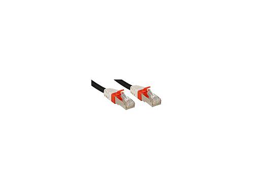 LINDY Patchkabel Cat6(A) SSTP / S/FTP PIMF schwarz 1.00m 10G