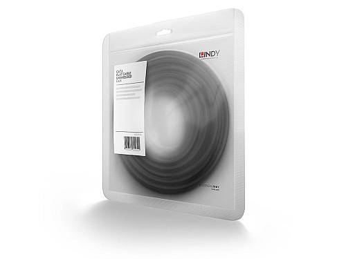 LINDY Patchkabel Cat6 Flachband ungeschirmt schwarz 2.00m