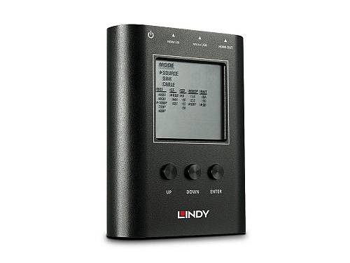 Lindy HDMI 2.0 18G Signal Analyser and Generator , HDMI test signal generator , analyser