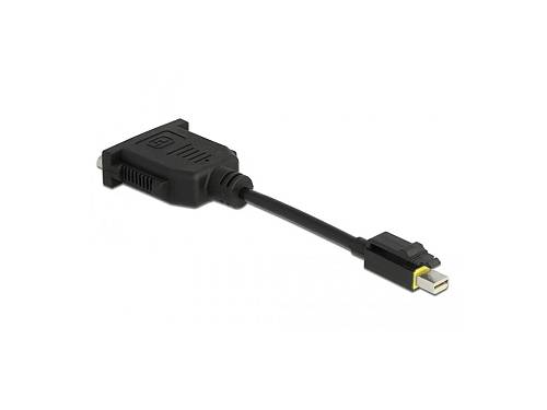 DELOCK Mini DP 1.1 > DVI Adapter mit Einrastfunktion passiv