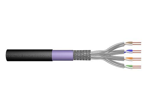 DIGITUS CAT.7 S/FTP Erdverlegekabel, simplex, PE,100m,grau
