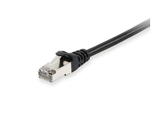 Equip Patchkabel Cat6       S/FTP 2xRJ45  1.50m schwarz LSZH Polybeutel