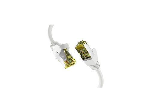 EFB CAT6a WEISS 0.15m Patchkabel S/FTP PIMF