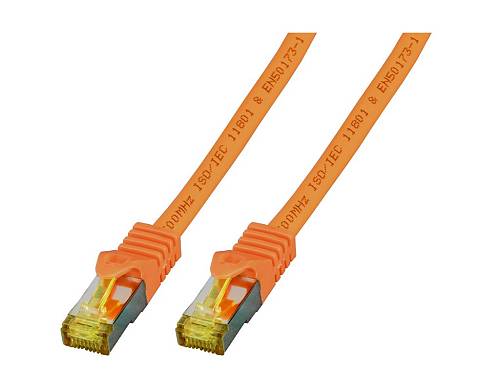 EFB RJ45 Patchkabel S/FTP,Cat.6A,LSZH,1.5m,orange