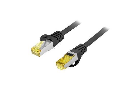 Equip Patchkabel Cat6A Outd.S/FTP 2xRJ45  3.00m schwarz LSZH Polybeutel