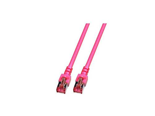 EFB RJ45 Patchkabel S/FTP, Cat.6, LSZH, 0.15m, magenta