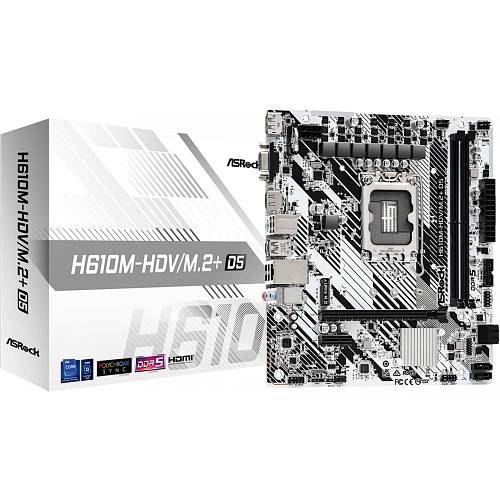 ASROCK H610M-HDV/M.2+ D5 (1700) (D)
