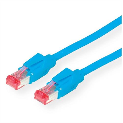 DTWYLER Patchkabel Cat.6 (Class E) S/FTP. CU 7702 flex LSOH. Hirose TM21. blau. 2 m