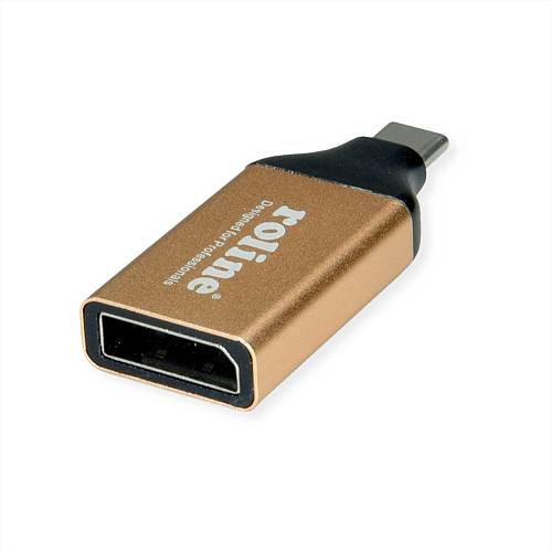 ROLINE GOLD Display Adapter USB Typ C - DisplayPort v1.2