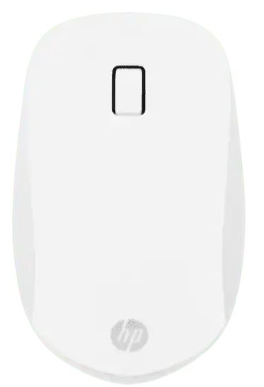 Hp Mouse 410 Slim, Up To 1200DPI, Multi Surface Tracking, Slim And Sleek, Strong And Efficient Connection Without Interference Or Lag, Works With Either Hand, Bluetooth, White