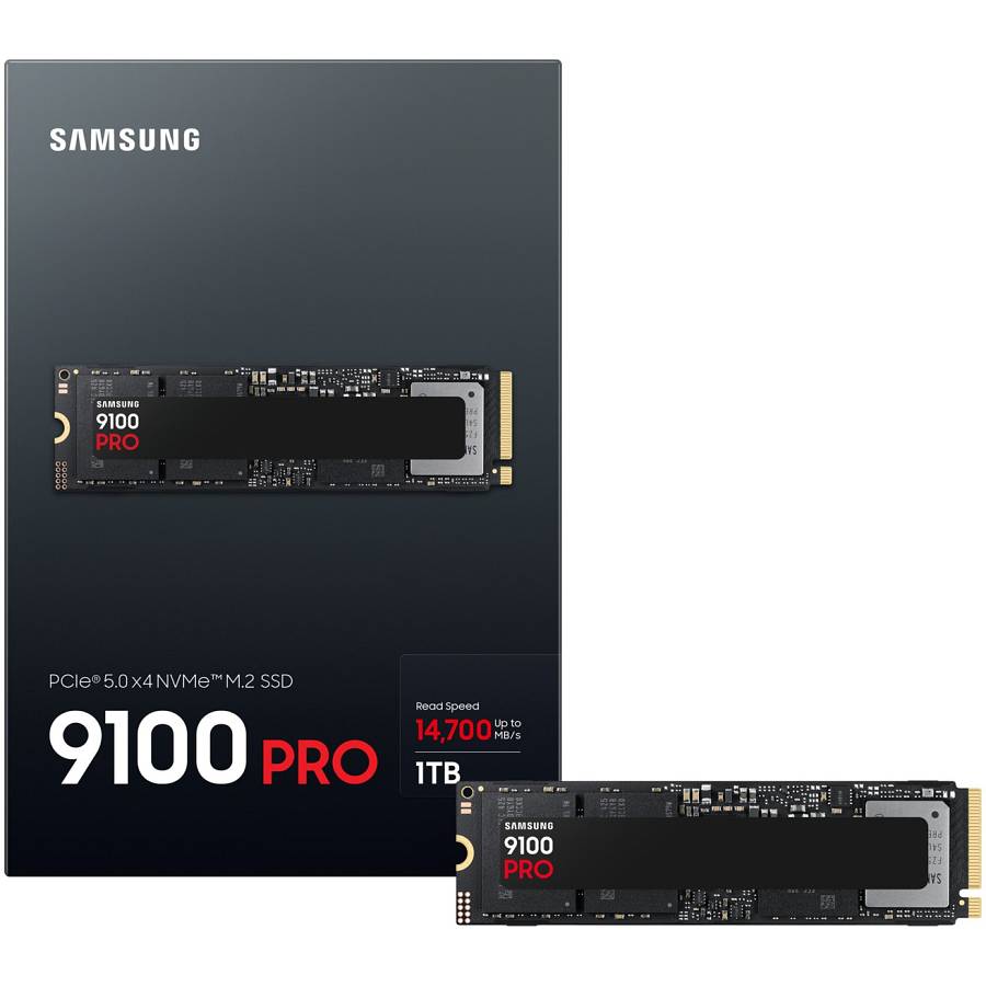 M.2 1TB Samsung 9100 PRO NVMe PCIe 5.0 retail