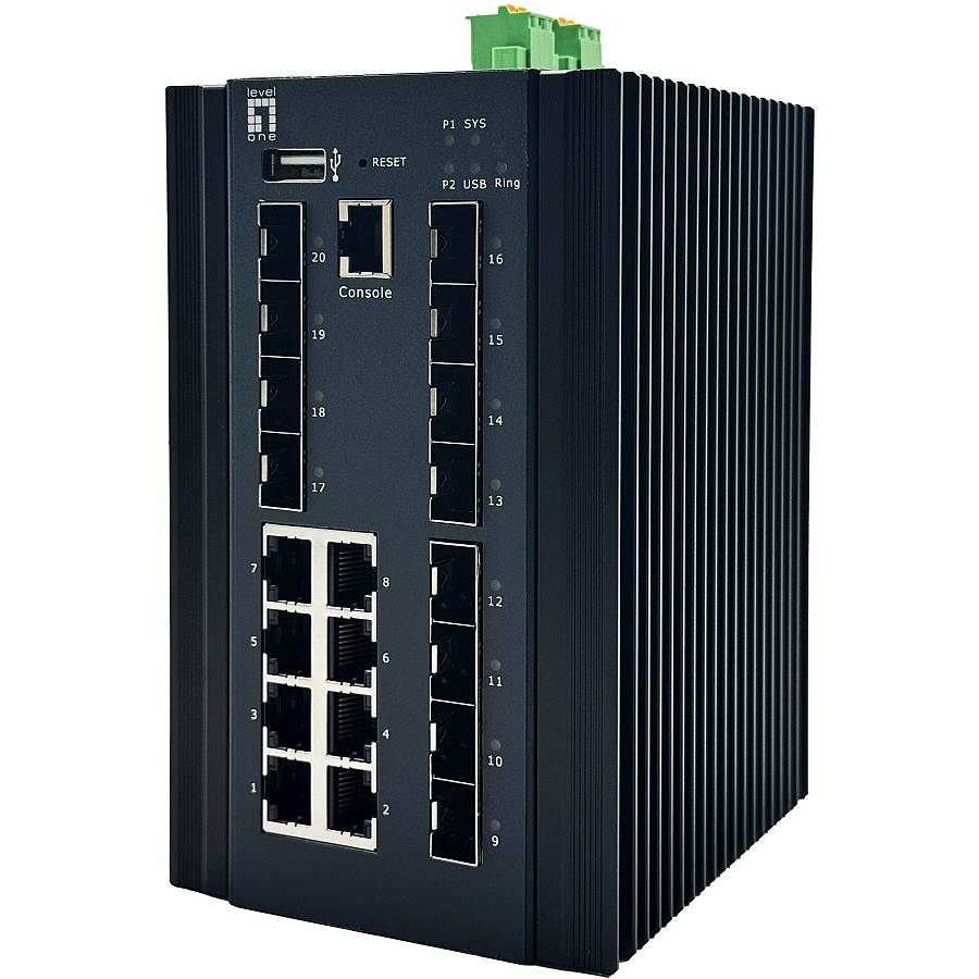 Switch 20x GE IGU-2072 8x 1GbE.8x 2.5GbE SFP sw