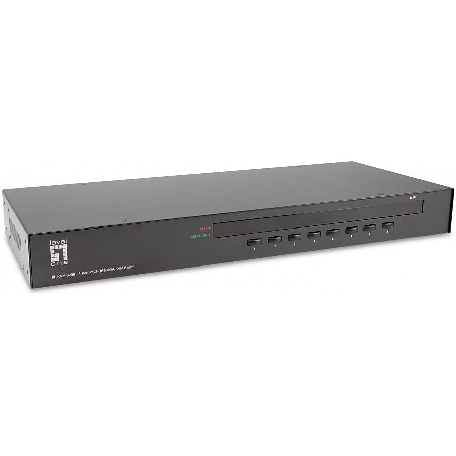 KVM-3208 8-Port PS/2-USB VGA KVM Switch