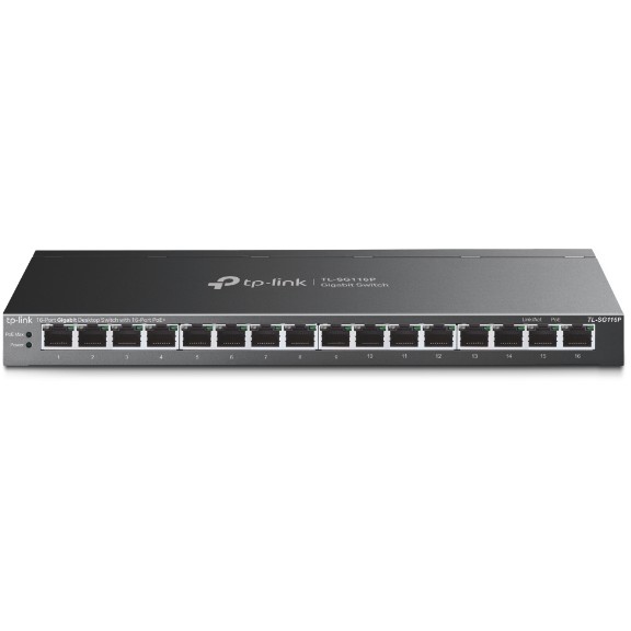 TP-Link Switch 16x GE TL-SG116P