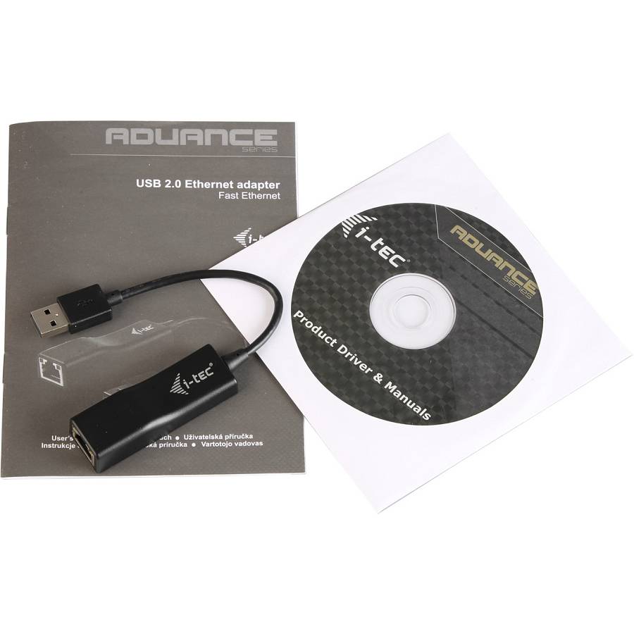 D I-TEC USB 2.0 NETWORK ADAPTER