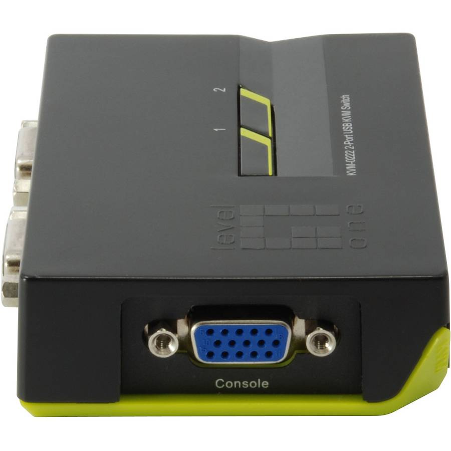 KVM Switch USB 2x Level One