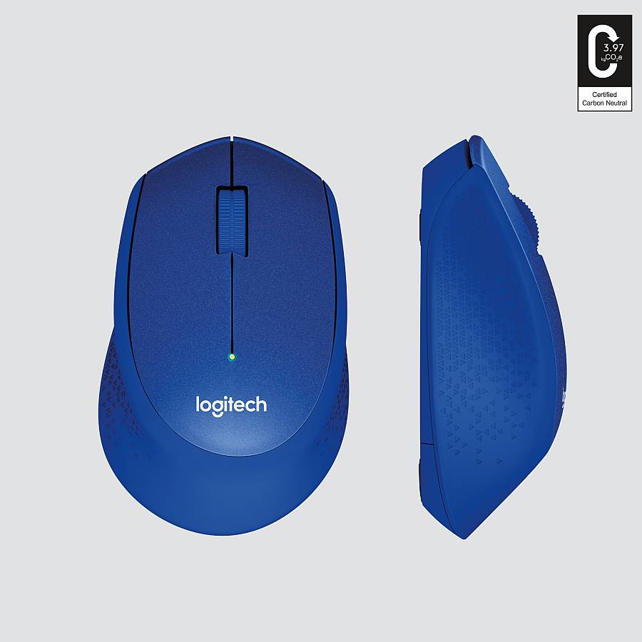 Logitech M330 SILENT PLUS wireless blue