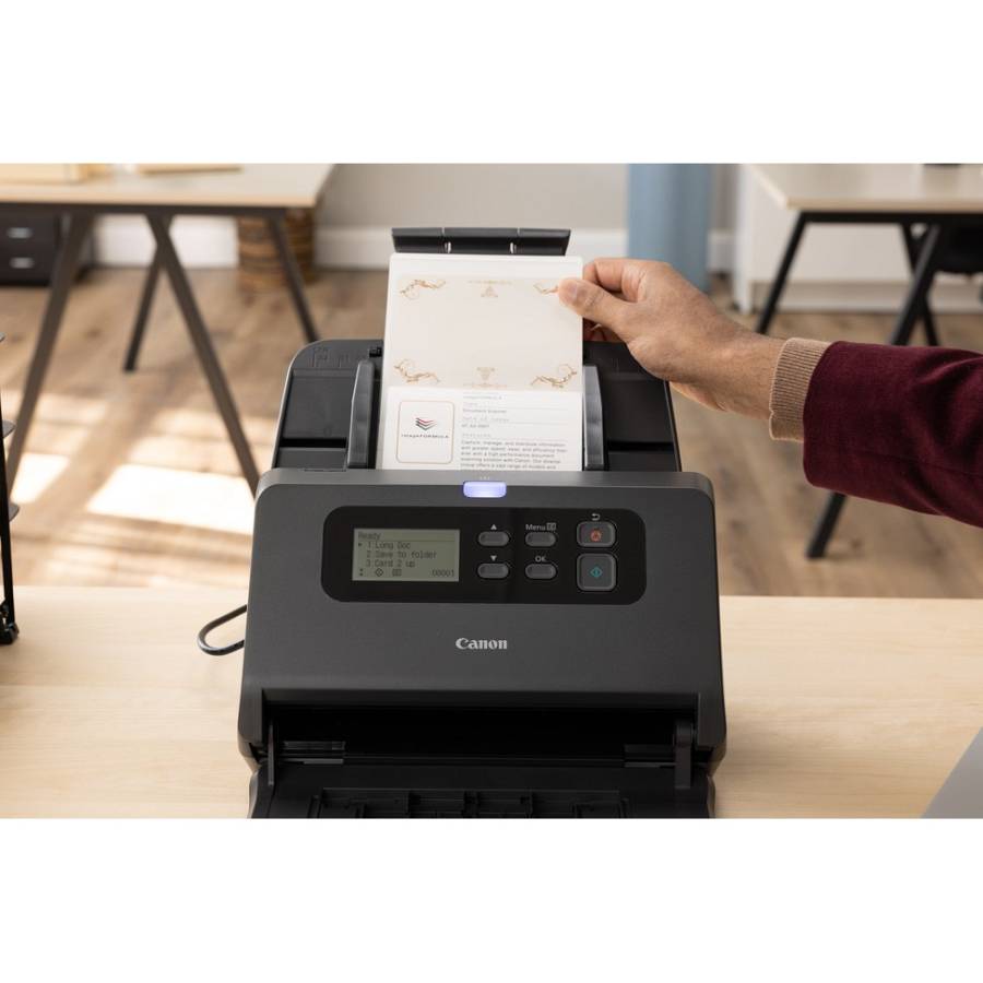 Canon imageFORMULA DR-M260 , Document scanner , Duplex , 216 x 5588 mm , 600 dpi x 600 dpi , up to 60 ppm (mono) , up to 60 ppm (colour) , ADF (80 sheets) , up to 7500 scans per day , USB 3.1 Gen 1