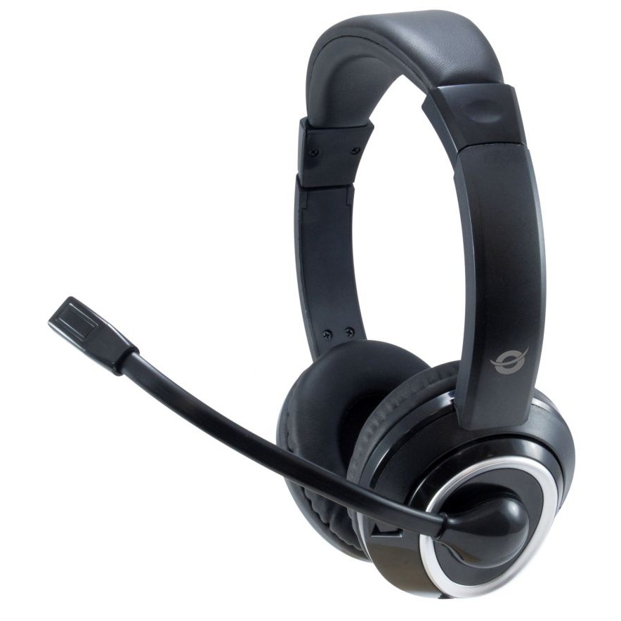 CONCEPTRONIC Headset Klinke Mikro.int.Bed.Stereo 2.0m sw