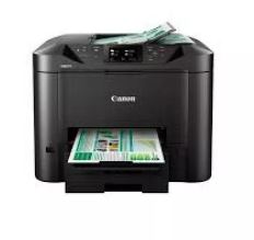Canon MAXIFY MB5450 , Multifunction printer , colour , ink-jet , A4 (210 x 297 mm), Legal (216 x 356 mm) (original) , A4/Legal (media) , up to 22 ppm (copying) , up to 24 ipm (printing) , 500 sheets , 33.6 Kbps , LAN, Wi-Fi(n), USB host, USB 2.0