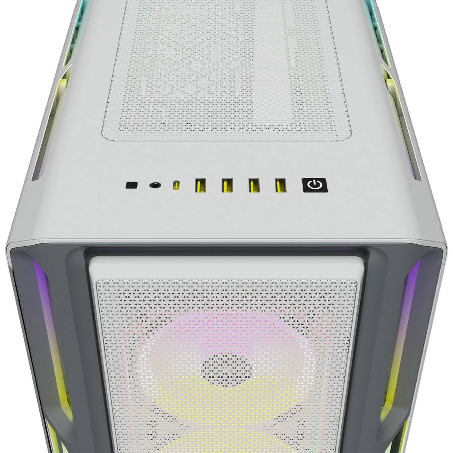 Midi Corsair iCUE 5000T RGB TG White