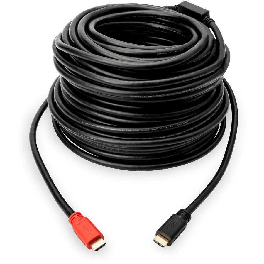 DIGITUS HDMI Anschlusskabel Ethernet.Verstärker.20m.black