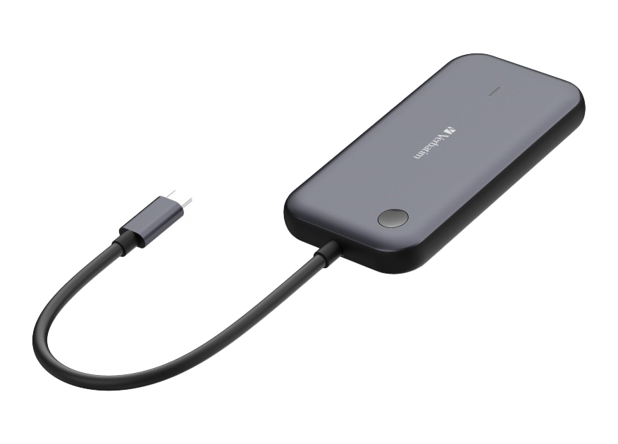 Verbatim Share My Screen USB-C Wireless Display Adapter 1080P with Hub WDA-01