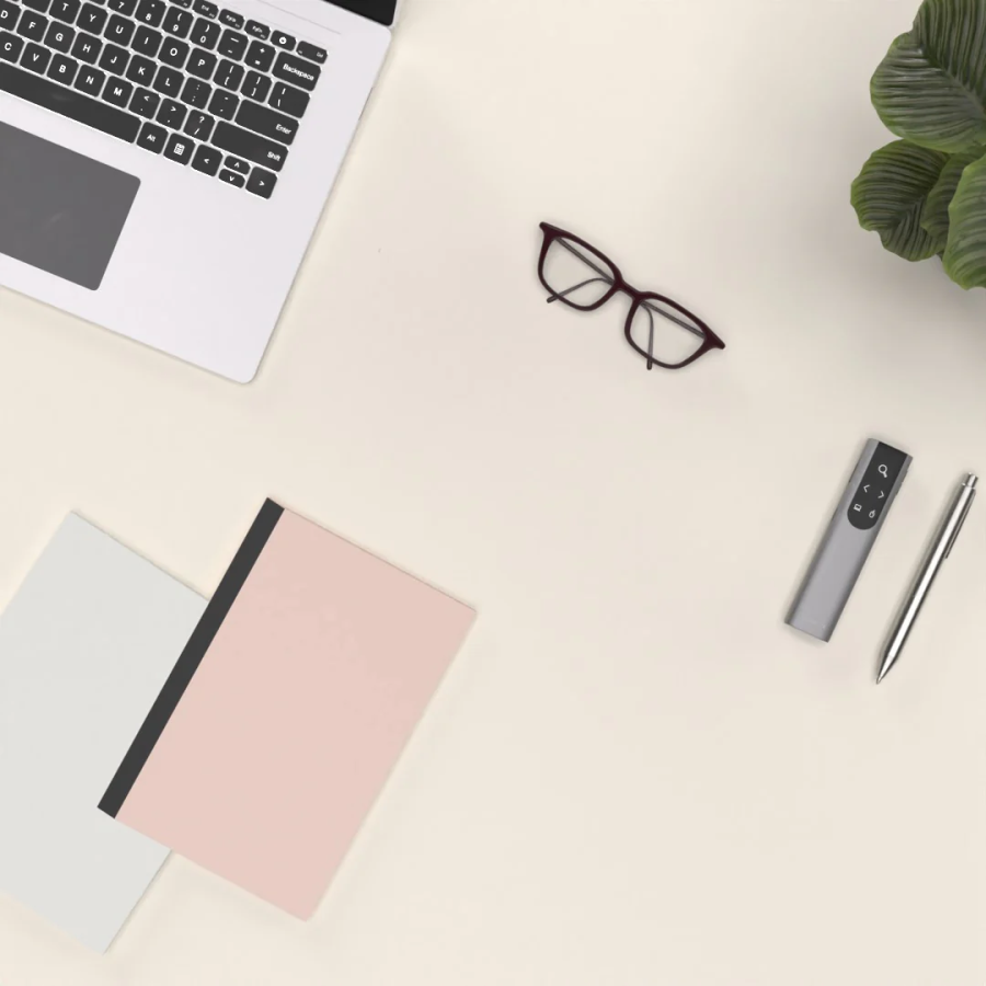 Marmitek Wireless Presentation Remote with Digital Pointer, Zoom & Air Mouse USB-C/A WPR 400