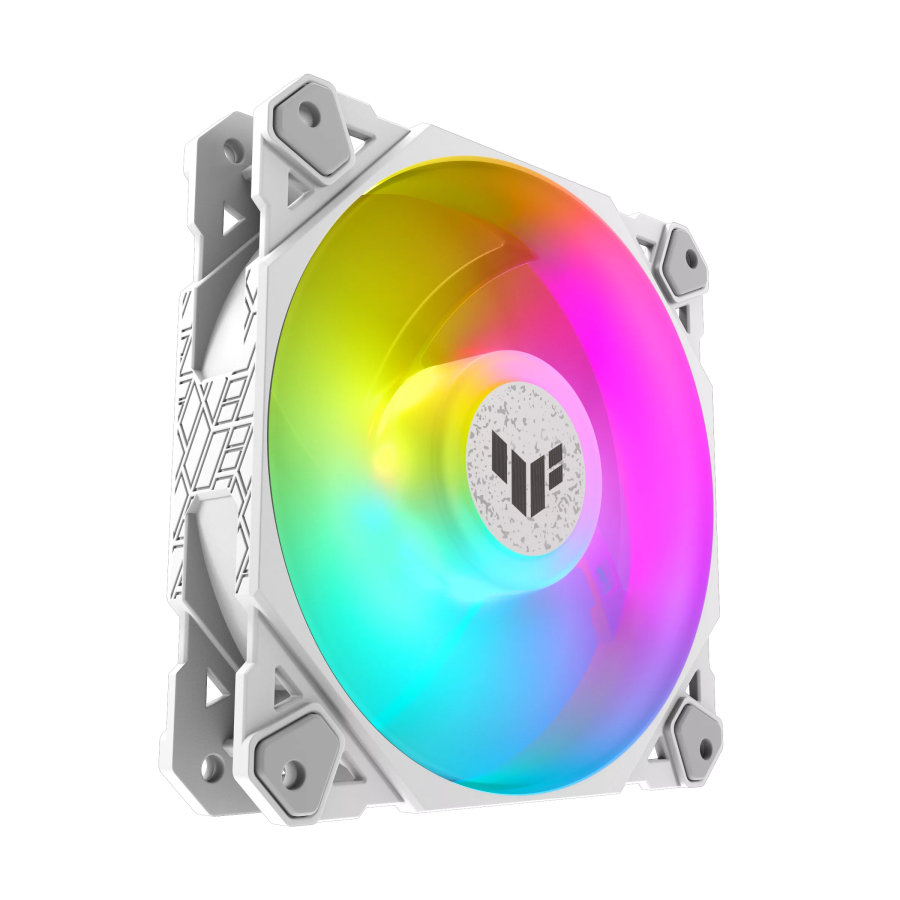 ASUS Gaming Fan ARGB Triple Kit with Controller TF120 White