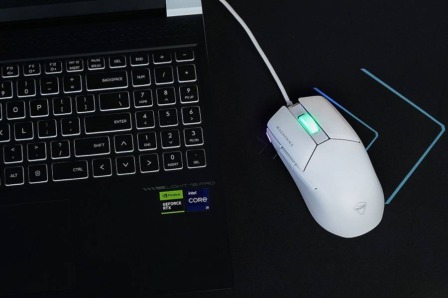 Machenike M7 Pro Gaming Mouse White