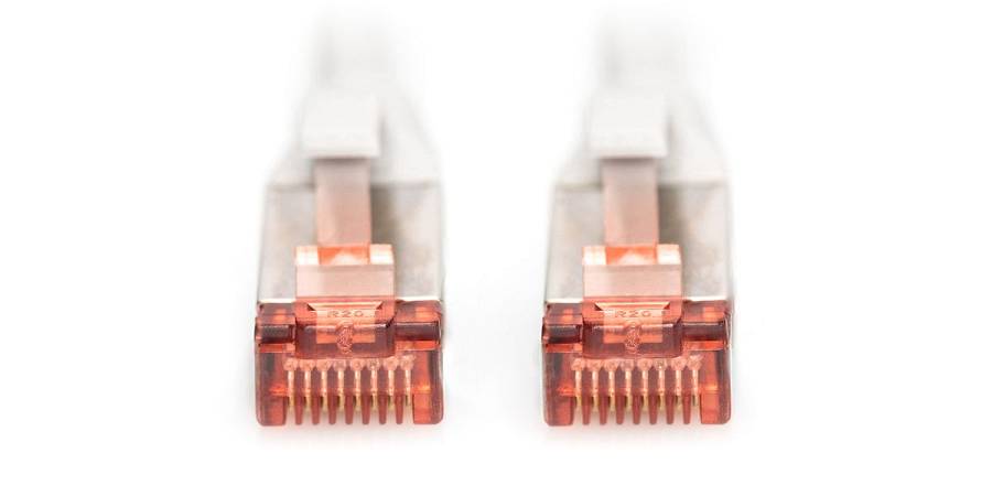 10m Cat6 S-FTP Patch Cable, Grey