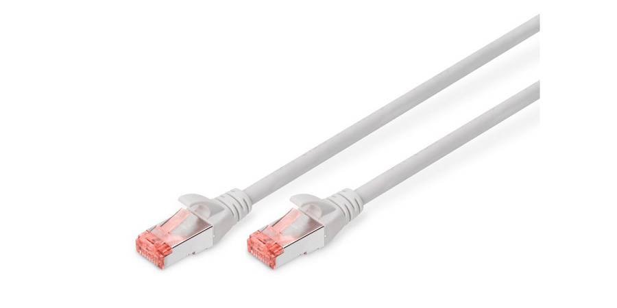 5m Cat6 S-FTP Patch Cable, Grey