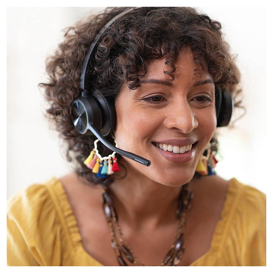 HP Poly Voyager 4320 Microsoft Teams Certified Headset +BT dongle + Charging Station