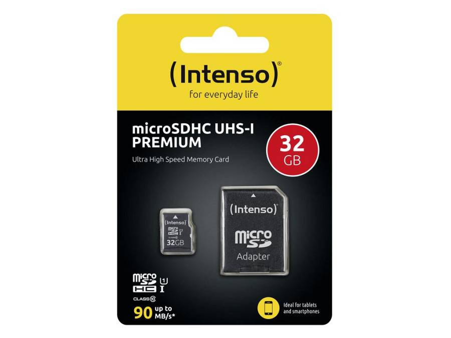 32GB, microSDHC, Class 10