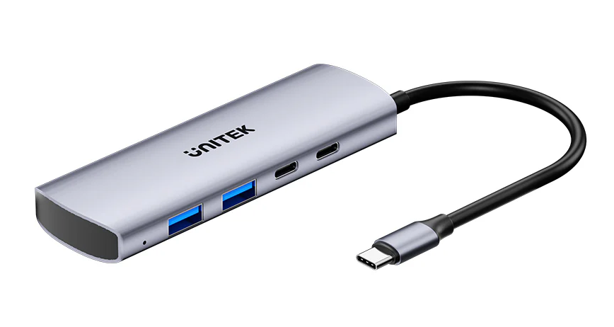Unitek USB-C Hub 2xUSB-A 2xUSB-C 10Gbps & USB-C Power Port H1112D
