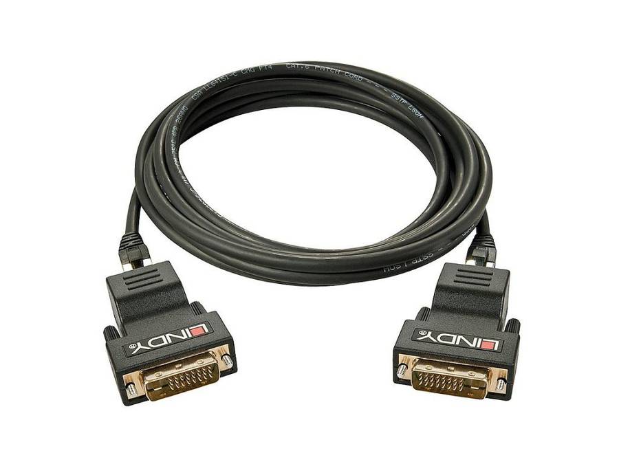 70m, RJ-45/DVI-D, Black