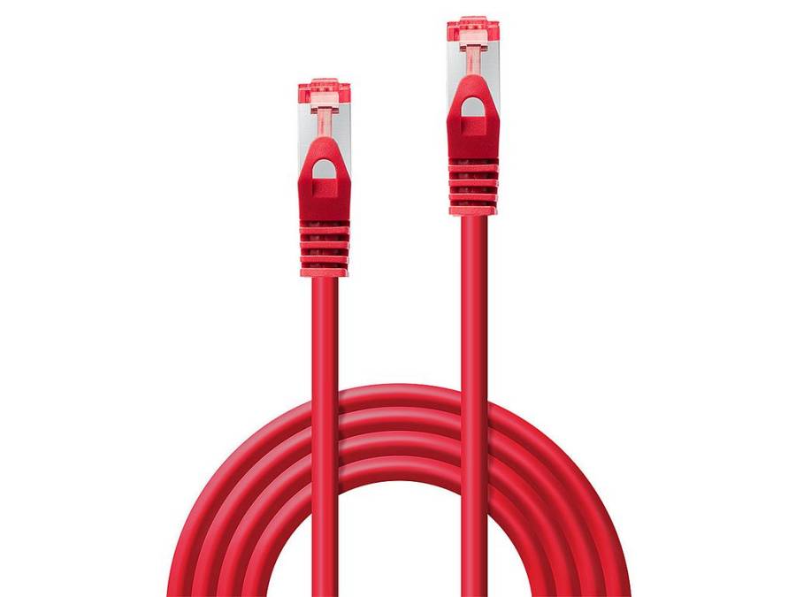 LINDY Patchkabel Cat6 S/FTP Basic rot 10m