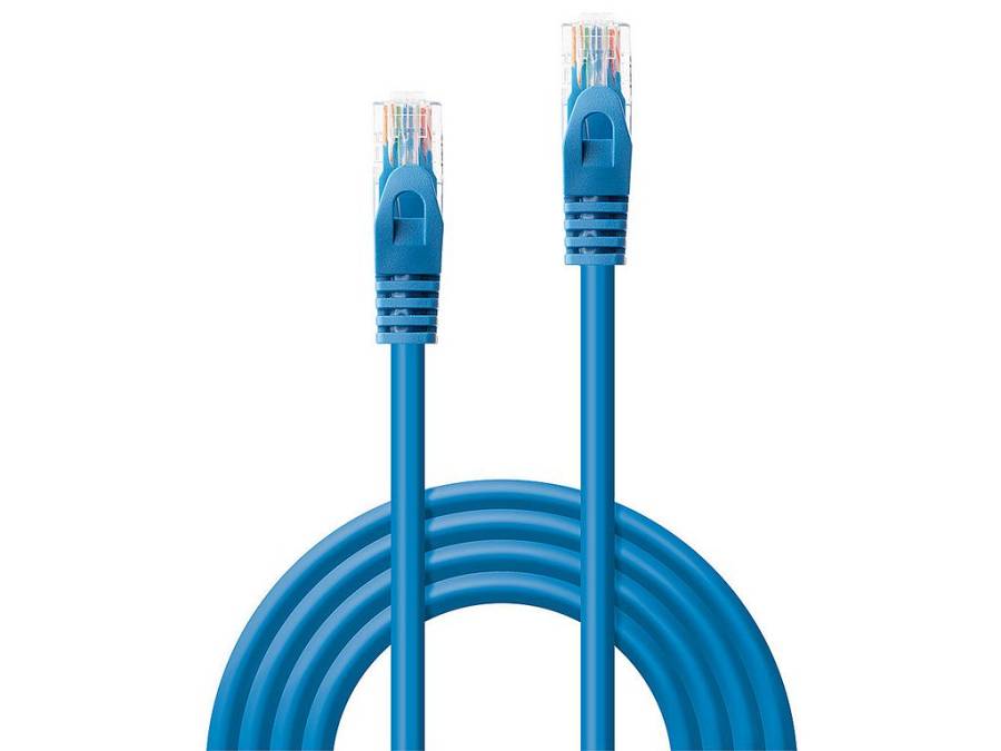LINDY Patchkabel Cat6 U/UTP Basic blau 5.00m