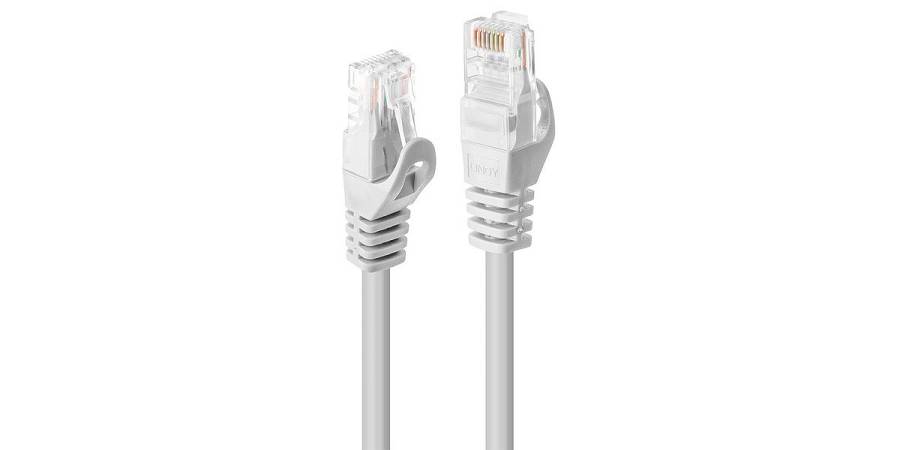 LINDY Patchkabel Cat6 U/UTP Basic weiß 2.00m
