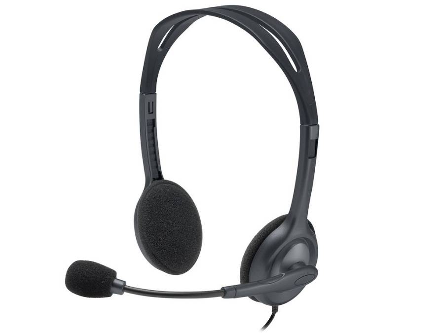 Logitech Headset H111 Stereo black retail