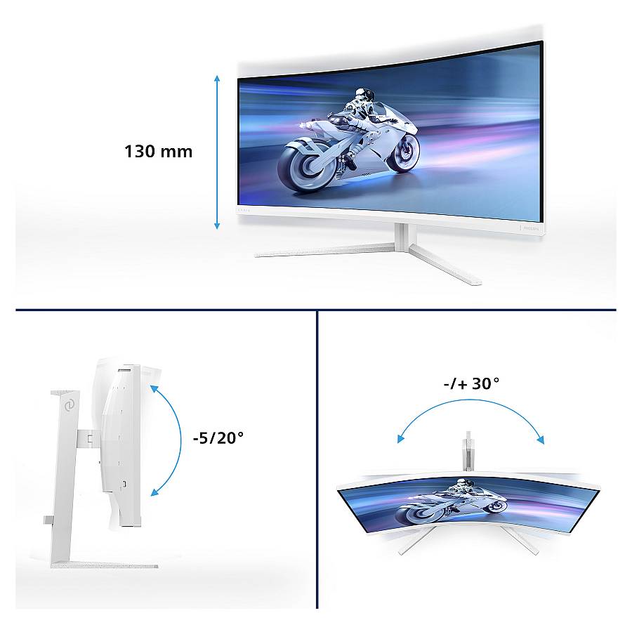 Philips 86.4cm (34.0) 34M2C5501A 21:09 2xHDMI+DP+USB Curved