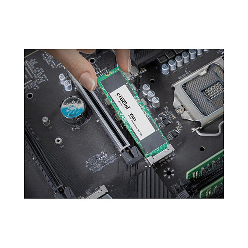 M.2 480GB Crucial (2280) E100 Gen4 NVMe PCIe intern retail