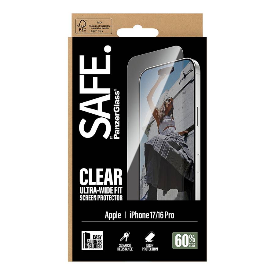 SAFE Schutzglas iPhone 17/16 Pro/UWF