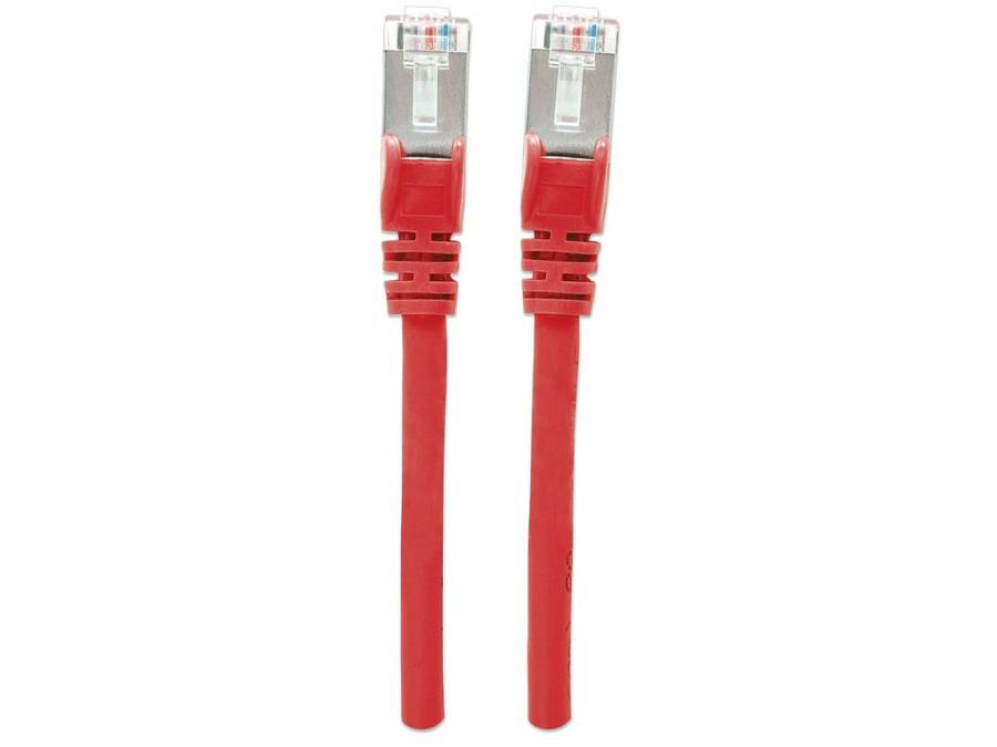 RJ45/RJ45, CAT6a, S/FTP, 3 m, red