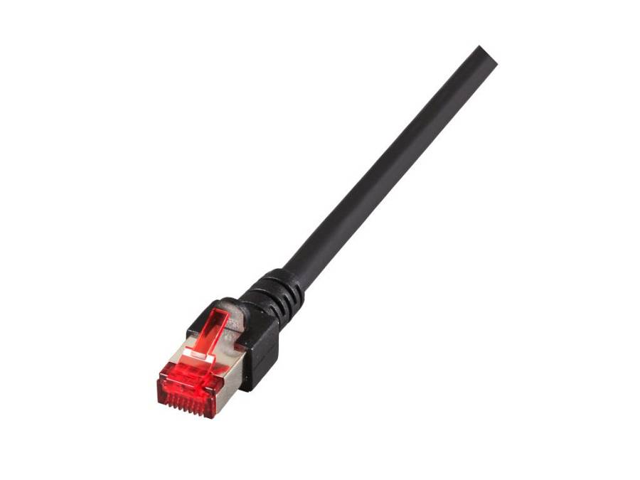 RJ45 Patch cable S/FTP, Cat.6, LSZH, 50m, black