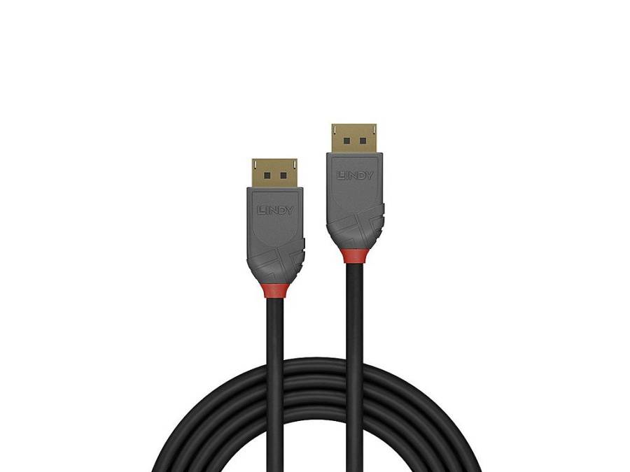 1m DisplayPort 1.4 Cable, Anthra Line